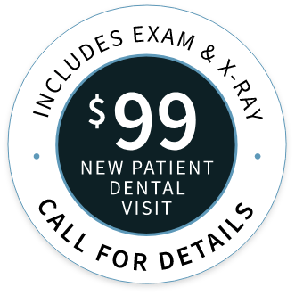 $99 New Patient Special stamp