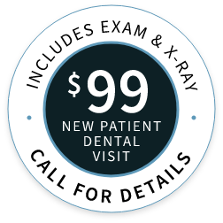 $99 New Patient Special stamp
